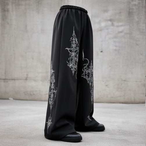 Blackout Cross Drip baggy lower