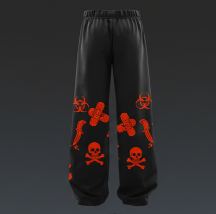 Toxic Love Baggy Pants