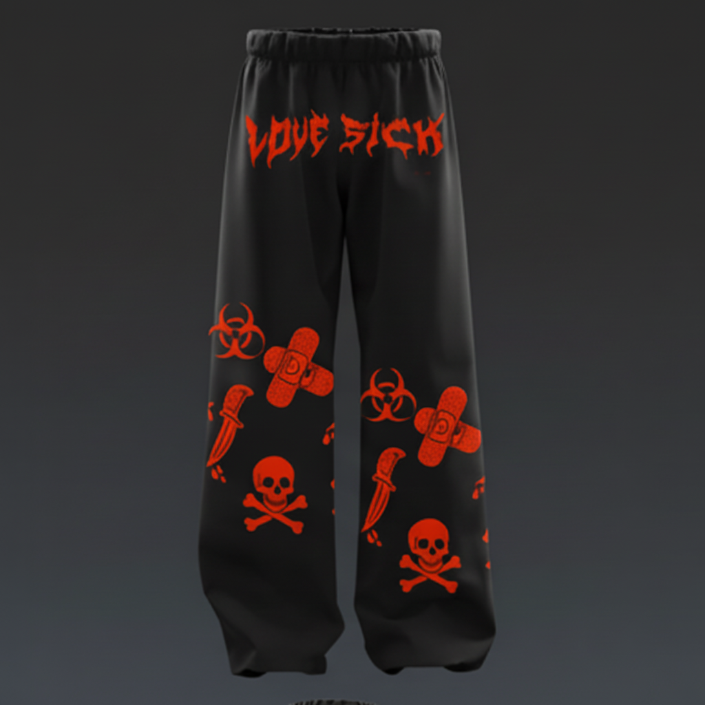 Toxic Love Baggy Pants